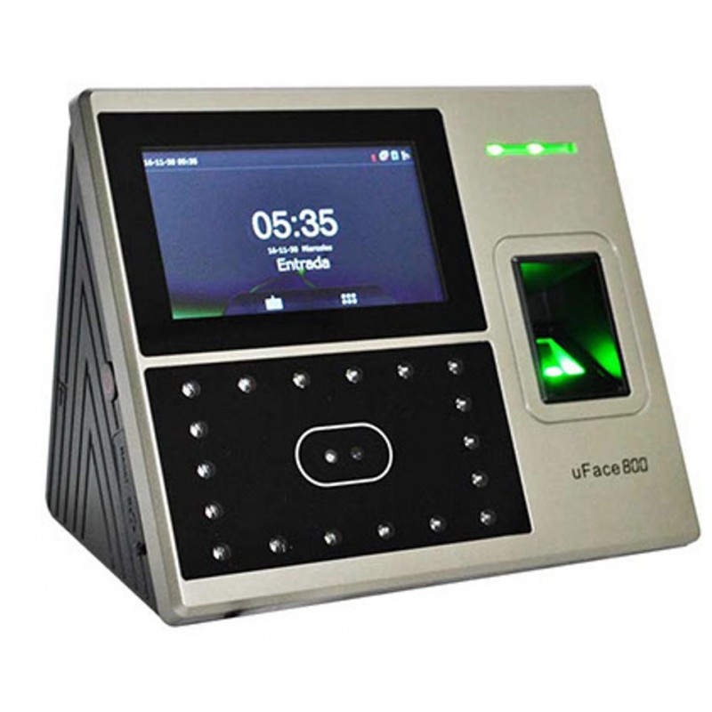 UFace800 Facial Multi-Biometric Time & Attendance System with Fingerprint and Card Support