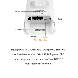 Tenda 4G680 V2 4G LTE Wi-Fi Router with SIM Slot, photograph 4