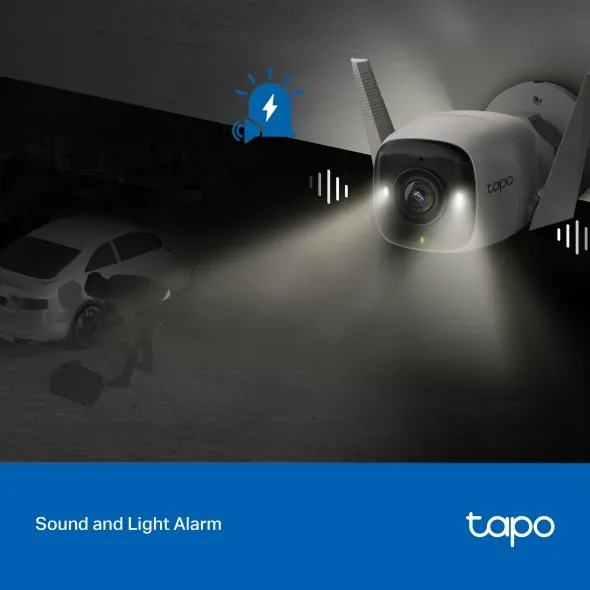 TP-Link Tapo C320WS Outdoor Security Wi-Fi Camera, 2K QHD, photograph 7