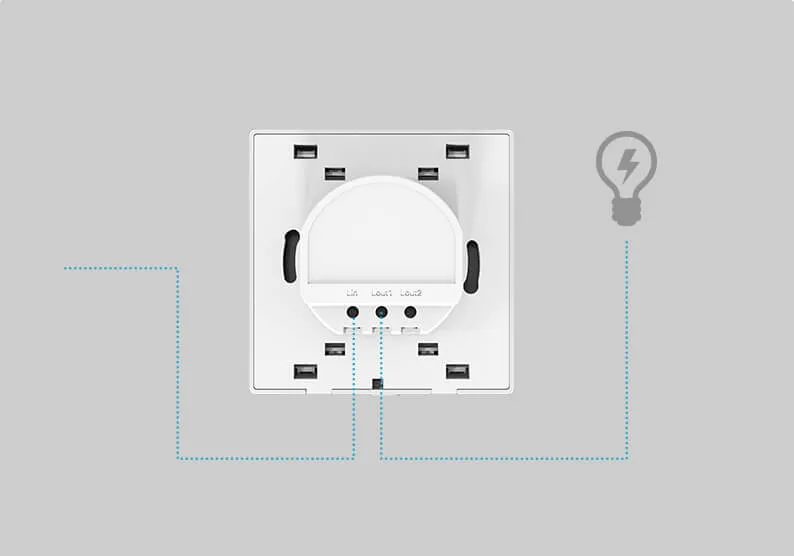 TP-Link Tapo S220 Smart Light Switch, 2-Gang, photograph 6